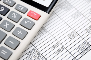 Calculating reimbursements manually on a finance sheet
